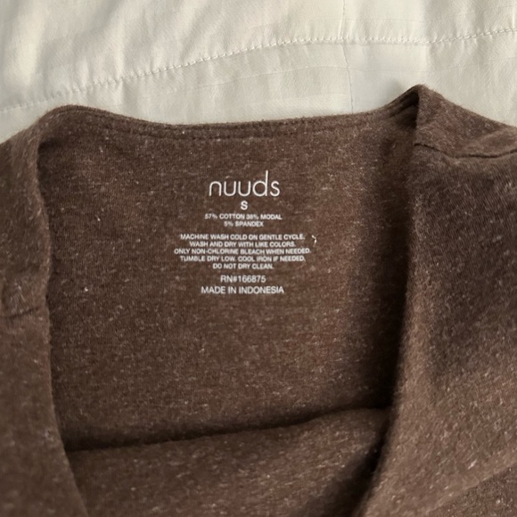 Nuuds Classic Crewneck Tank Bodysuit - Picture 5 of 5